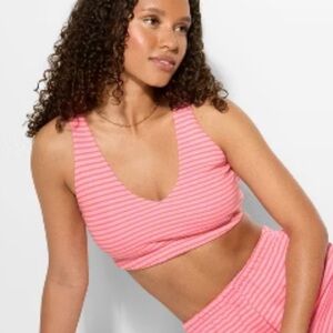 Wild‎ Fable Women's French Terry Slim Fit Deep V-Neck Tank Top